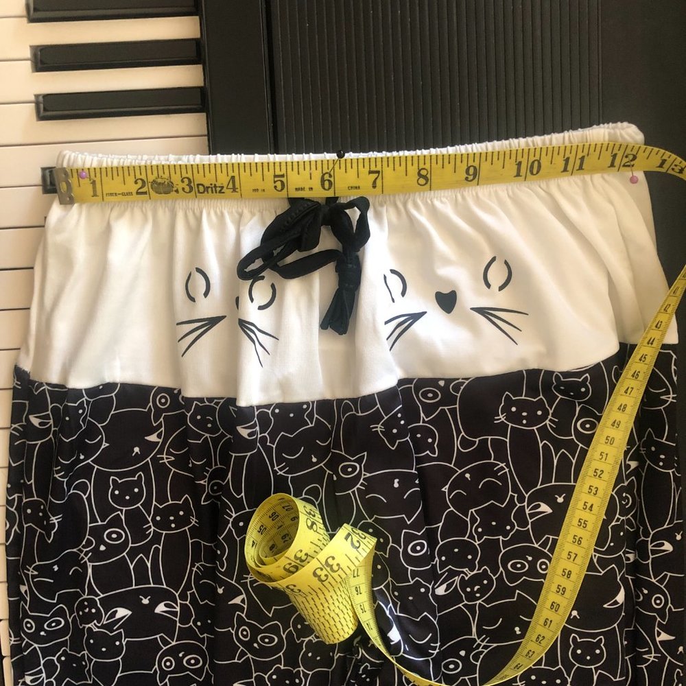 New Cat Print Lounge Pant -- Like M (marked L)